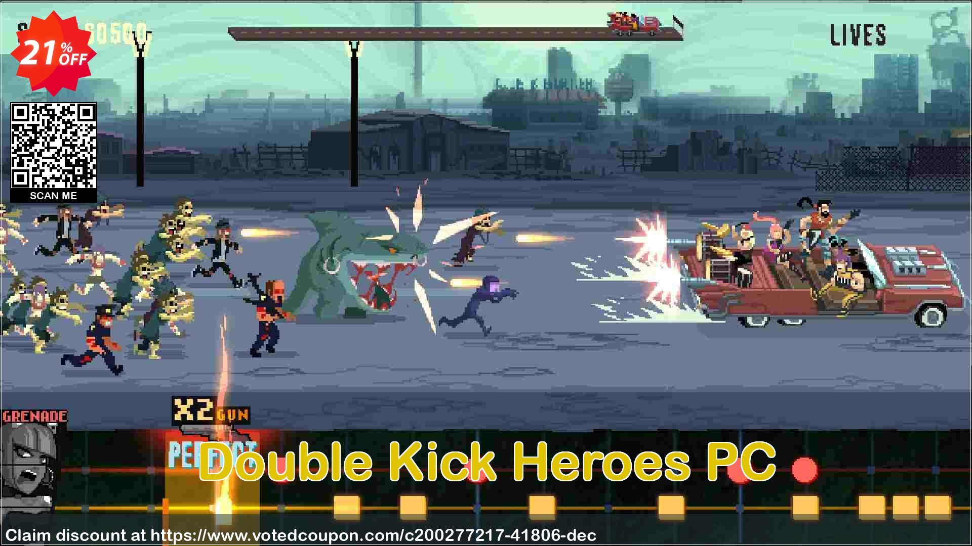 Double Kick Heroes PC Coupon, discount Double Kick Heroes PC Deal 2024 CDkeys. Promotion: Double Kick Heroes PC Exclusive Sale offer 