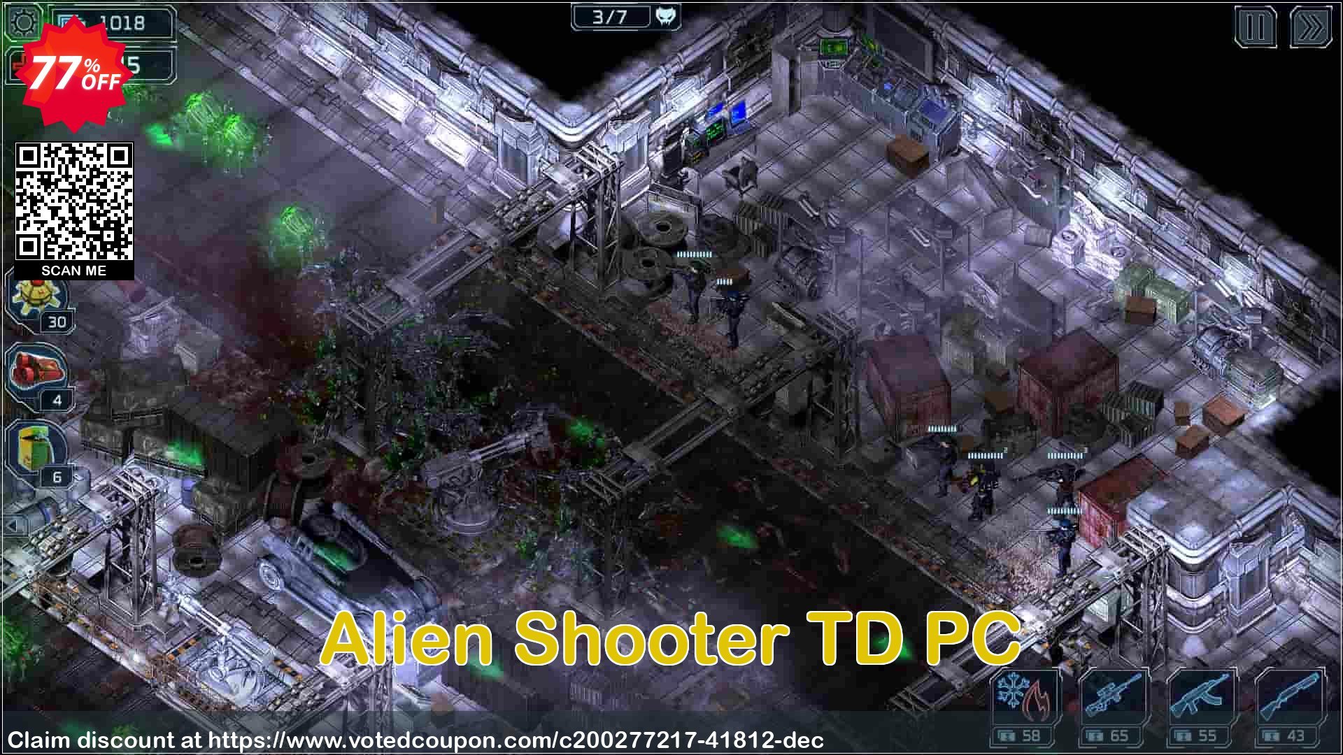Alien Shooter TD PC Coupon, discount Alien Shooter TD PC Deal 2021 CDkeys. Promotion: Alien Shooter TD PC Exclusive Sale offer 
