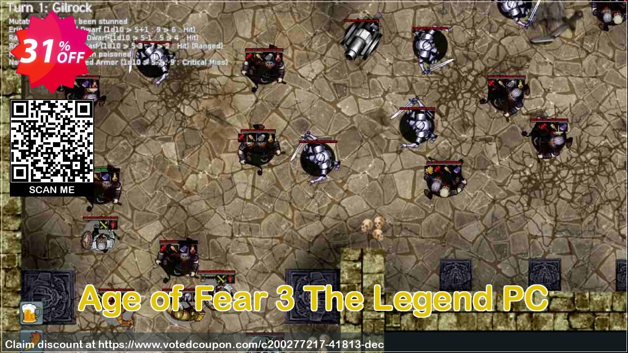 Age of Fear 3 The Legend PC Coupon, discount Age of Fear 3 The Legend PC Deal 2024 CDkeys. Promotion: Age of Fear 3 The Legend PC Exclusive Sale offer 