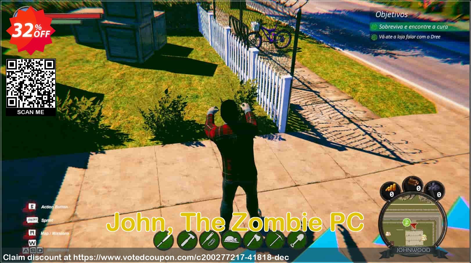 John, The Zombie PC Coupon, discount John, The Zombie PC Deal 2024 CDkeys. Promotion: John, The Zombie PC Exclusive Sale offer 