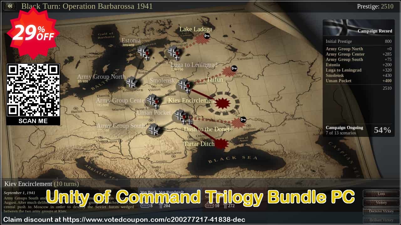 Unity of Command Trilogy Bundle PC Coupon Code May 2024, 29% OFF - VotedCoupon