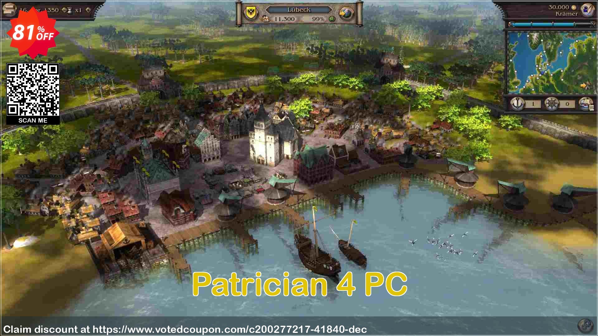 Patrician 4 PC Coupon, discount Patrician 4 PC Deal 2024 CDkeys. Promotion: Patrician 4 PC Exclusive Sale offer 