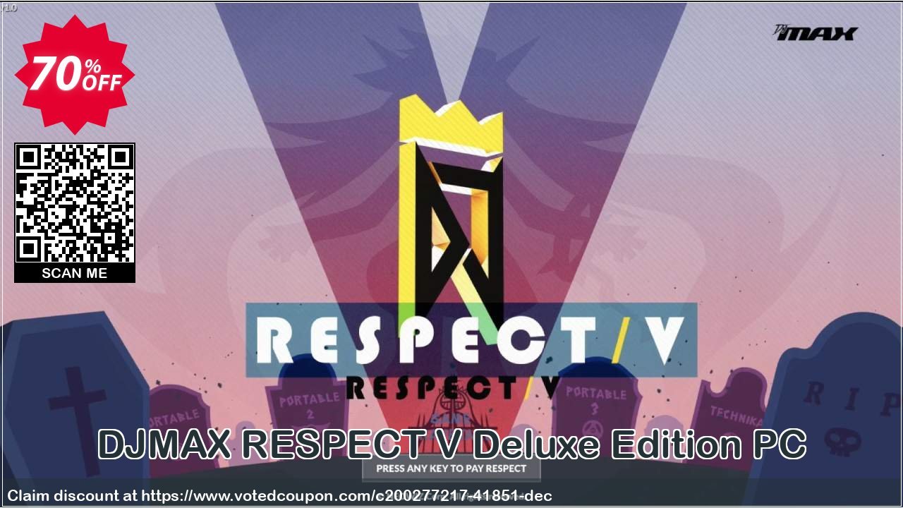 DJMAX RESPECT V Deluxe Edition PC Coupon, discount DJMAX RESPECT V Deluxe Edition PC Deal 2021 CDkeys. Promotion: DJMAX RESPECT V Deluxe Edition PC Exclusive Sale offer 