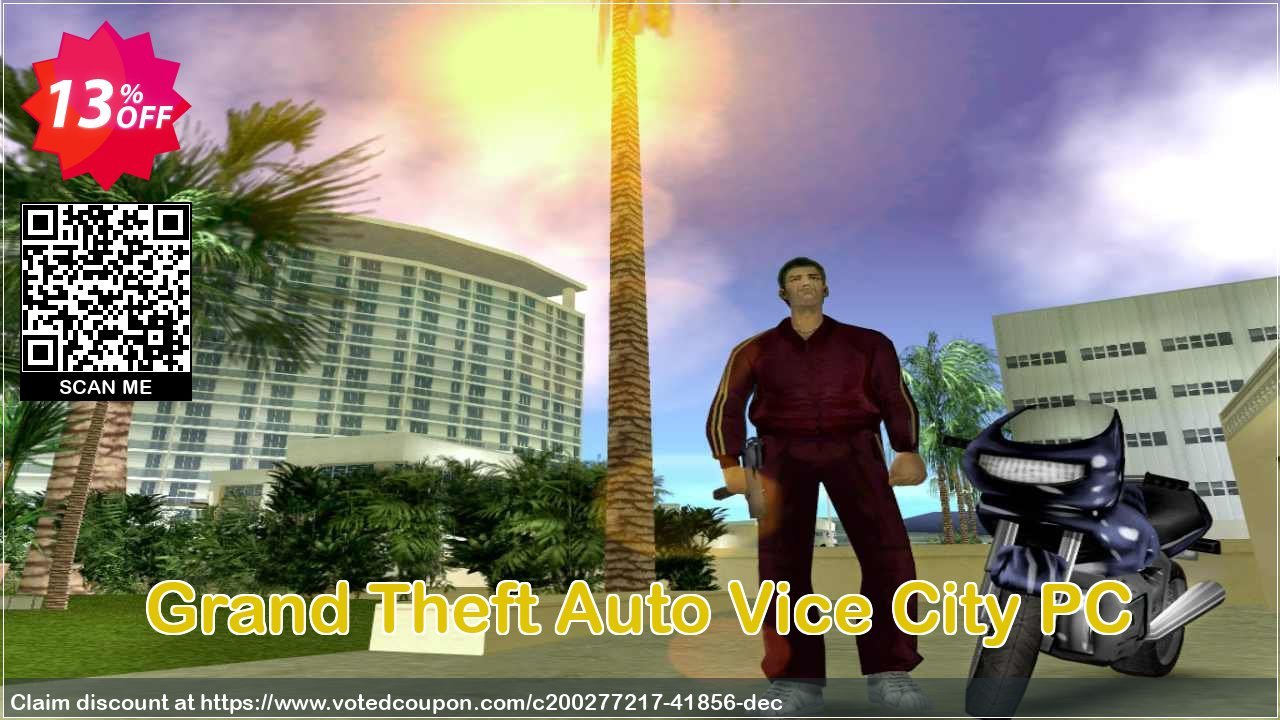 Grand Theft Auto Vice City PC Coupon, discount Grand Theft Auto Vice City PC Deal 2021 CDkeys. Promotion: Grand Theft Auto Vice City PC Exclusive Sale offer 