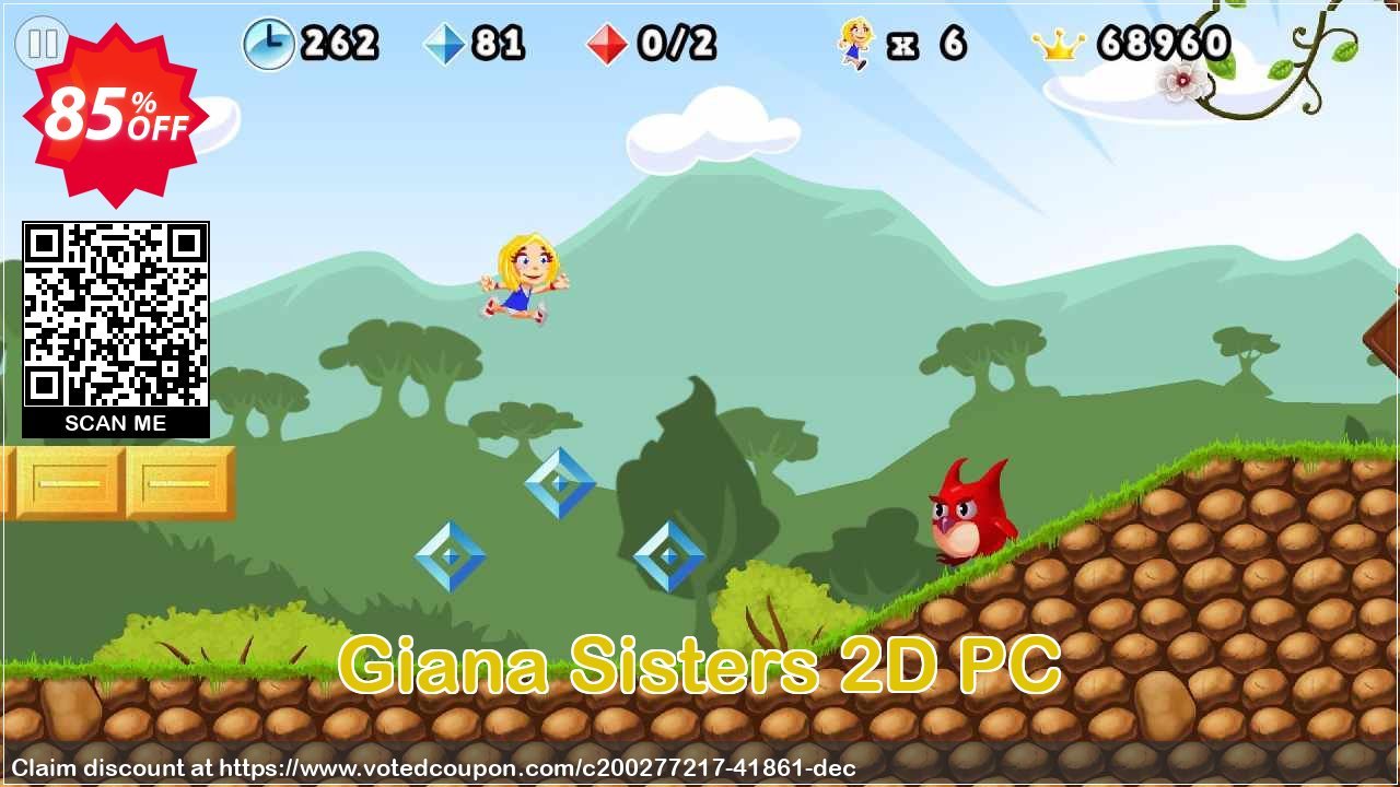 Giana Sisters 2D PC Coupon, discount Giana Sisters 2D PC Deal 2024 CDkeys. Promotion: Giana Sisters 2D PC Exclusive Sale offer 