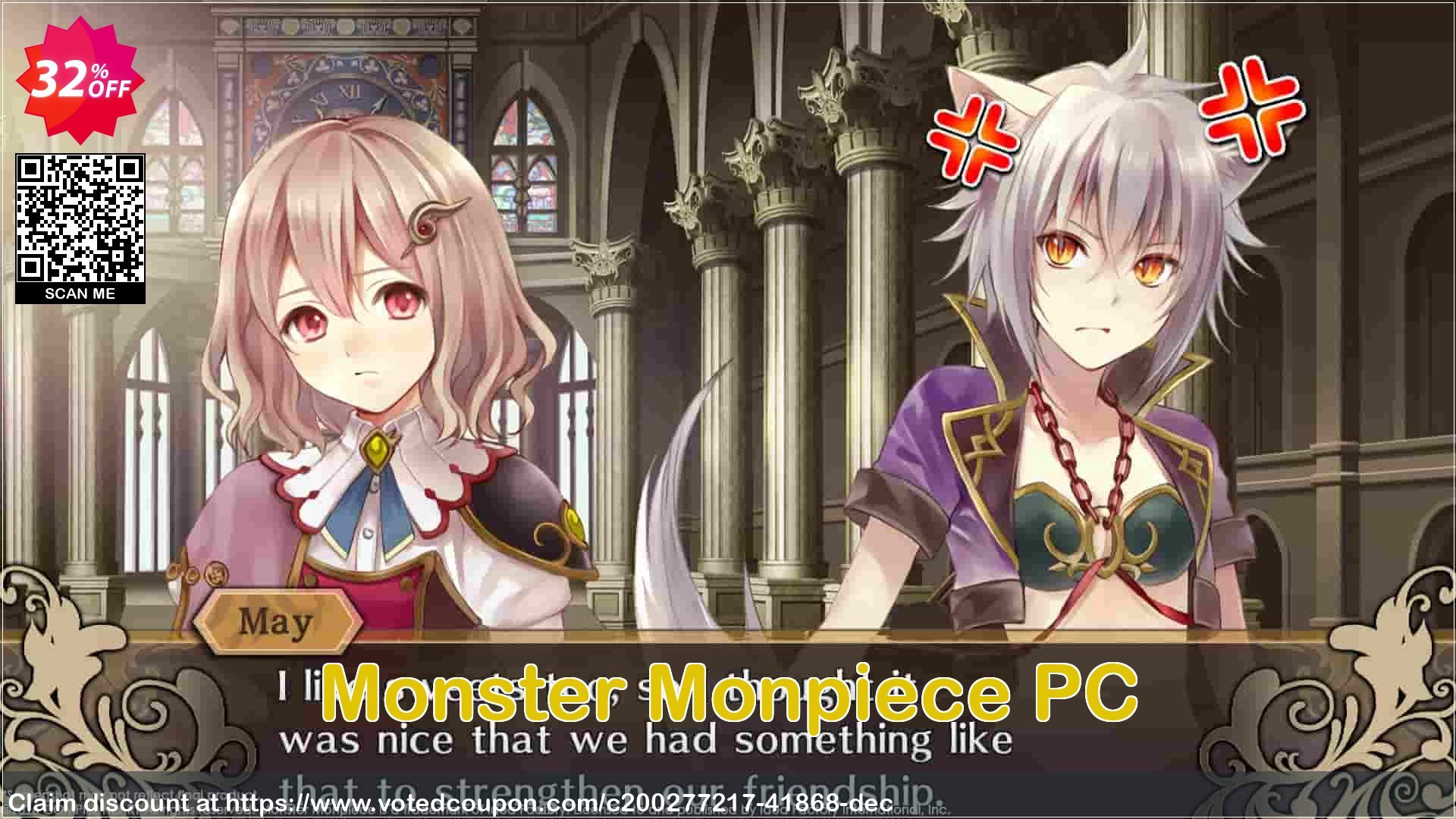 Monster Monpiece PC Coupon, discount Monster Monpiece PC Deal 2024 CDkeys. Promotion: Monster Monpiece PC Exclusive Sale offer 