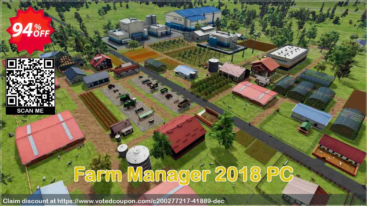 Farm Manager 2018 PC Coupon, discount Farm Manager 2018 PC Deal 2021 CDkeys. Promotion: Farm Manager 2018 PC Exclusive Sale offer 
