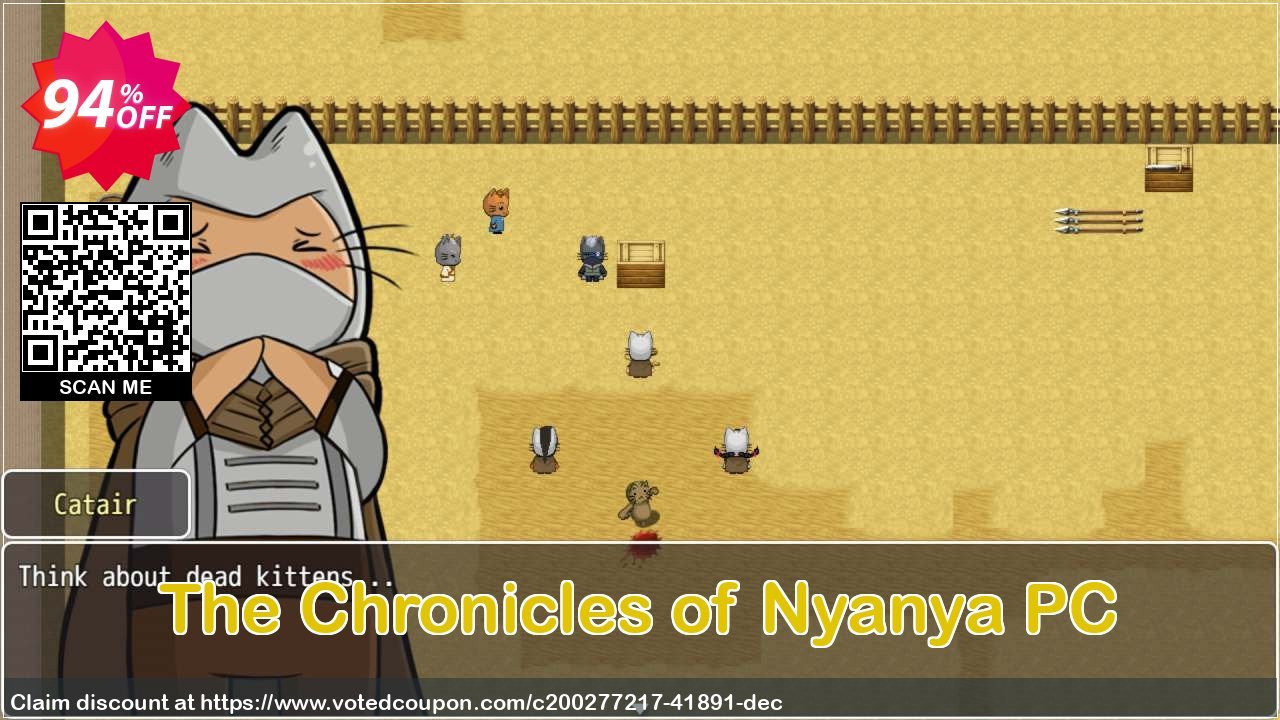 The Chronicles of Nyanya PC Coupon, discount The Chronicles of Nyanya PC Deal 2024 CDkeys. Promotion: The Chronicles of Nyanya PC Exclusive Sale offer 