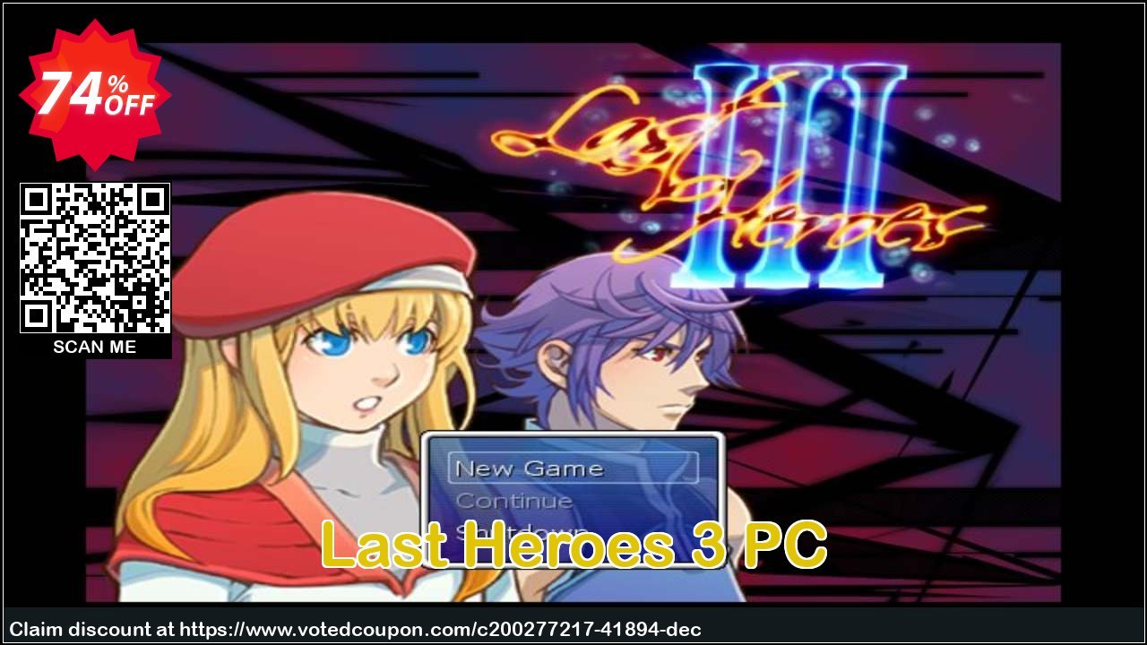 Last Heroes 3 PC Coupon, discount Last Heroes 3 PC Deal 2024 CDkeys. Promotion: Last Heroes 3 PC Exclusive Sale offer 