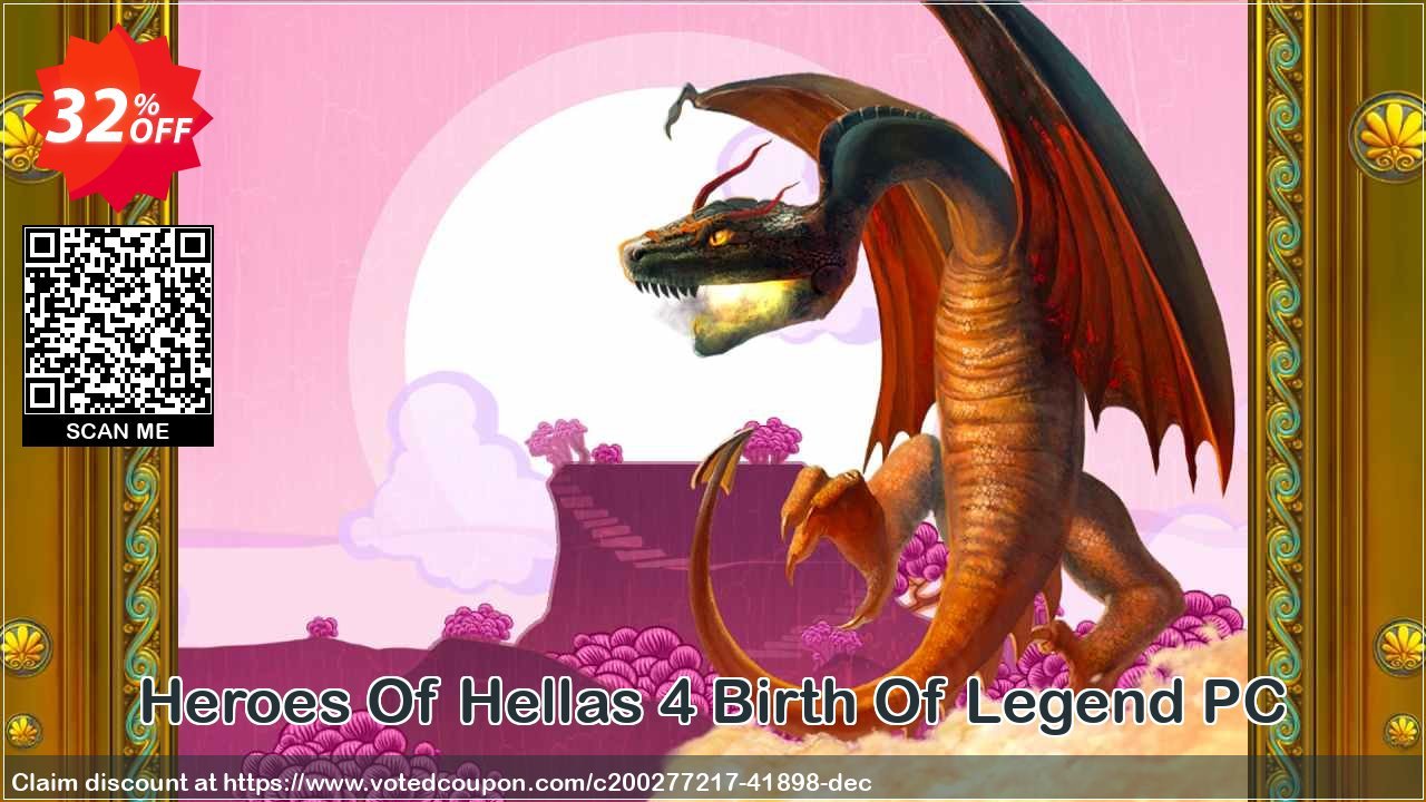 Heroes Of Hellas 4 Birth Of Legend PC Coupon, discount Heroes Of Hellas 4 Birth Of Legend PC Deal 2024 CDkeys. Promotion: Heroes Of Hellas 4 Birth Of Legend PC Exclusive Sale offer 