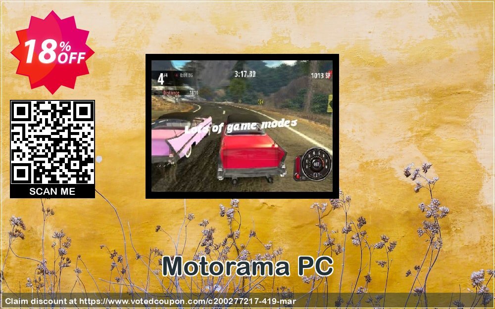 Motorama PC Coupon, discount Motorama PC Deal. Promotion: Motorama PC Exclusive offer 