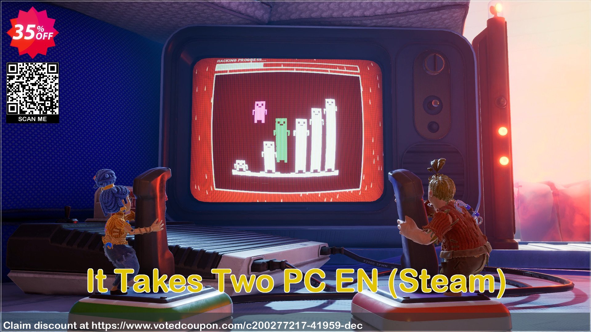 It Takes Two PC EN, Steam  Coupon, discount It Takes Two PC EN (Steam) Deal 2021 CDkeys. Promotion: It Takes Two PC EN (Steam) Exclusive Sale offer 