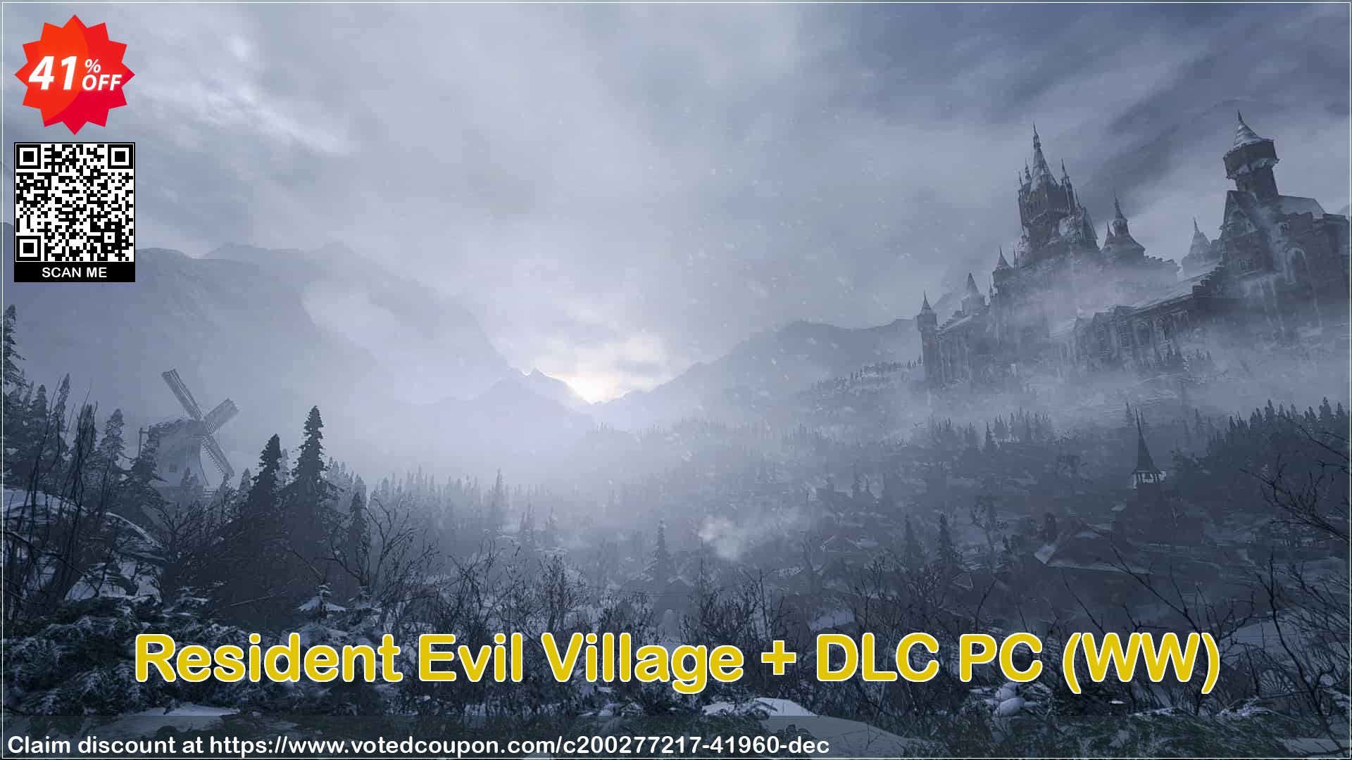 Resident Evil Village + DLC PC, WW  Coupon, discount Resident Evil Village + DLC PC (WW) Deal 2021 CDkeys. Promotion: Resident Evil Village + DLC PC (WW) Exclusive Sale offer 