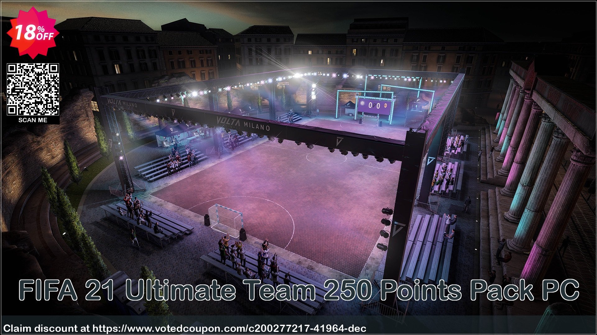 FIFA 21 Ultimate Team 250 Points Pack PC Coupon Code May 2024, 18% OFF - VotedCoupon