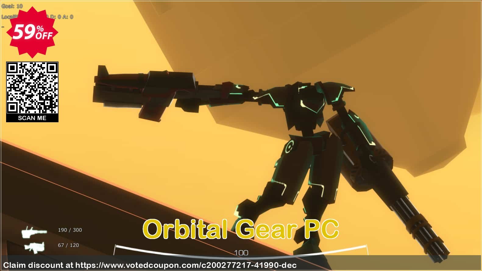 Orbital Gear PC Coupon, discount Orbital Gear PC Deal 2021 CDkeys. Promotion: Orbital Gear PC Exclusive Sale offer 