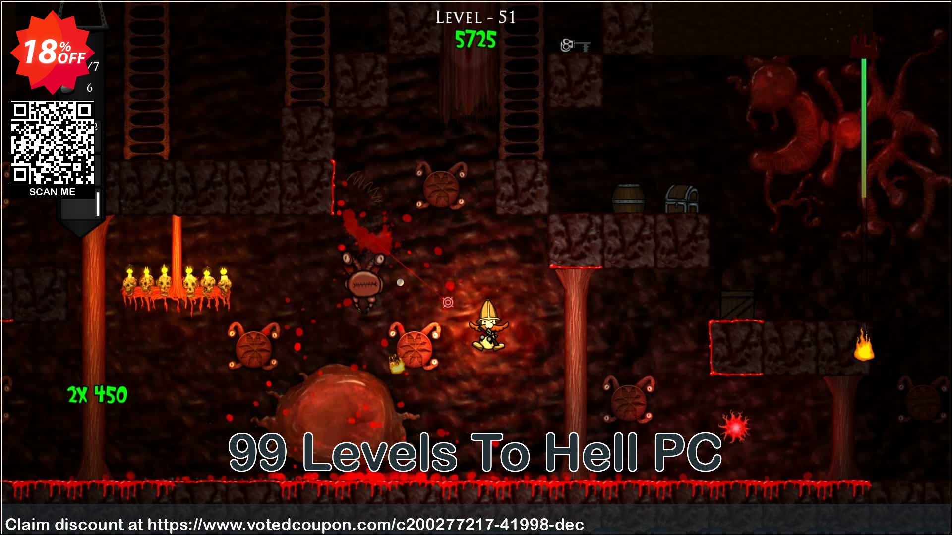 99 Levels To Hell PC Coupon, discount 99 Levels To Hell PC Deal 2021 CDkeys. Promotion: 99 Levels To Hell PC Exclusive Sale offer 