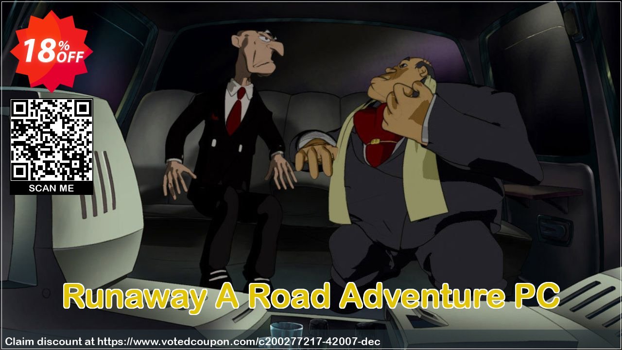 Runaway A Road Adventure PC Coupon, discount Runaway A Road Adventure PC Deal 2021 CDkeys. Promotion: Runaway A Road Adventure PC Exclusive Sale offer 