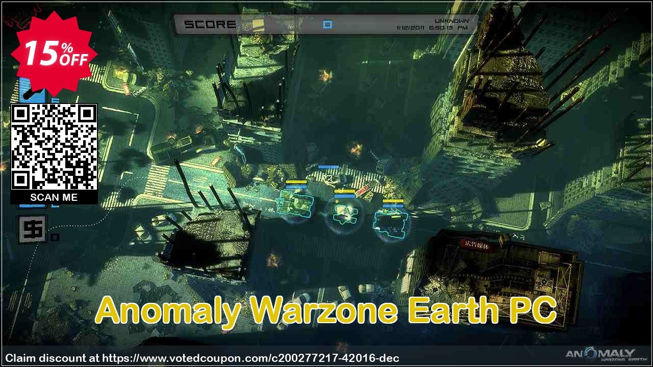 Anomaly Warzone Earth PC Coupon Code May 2024, 15% OFF - VotedCoupon