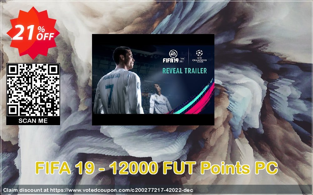 FIFA 19 - 12000 FUT Points PC Coupon, discount FIFA 19 - 12000 FUT Points PC Deal 2024 CDkeys. Promotion: FIFA 19 - 12000 FUT Points PC Exclusive Sale offer 