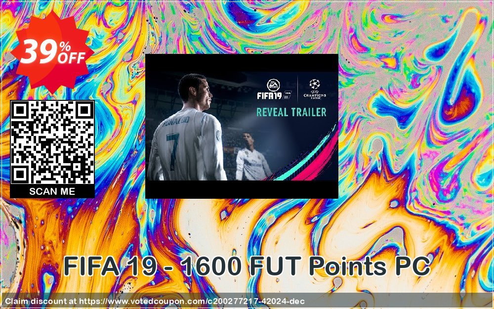 FIFA 19 - 1600 FUT Points PC Coupon, discount FIFA 19 - 1600 FUT Points PC Deal 2024 CDkeys. Promotion: FIFA 19 - 1600 FUT Points PC Exclusive Sale offer 