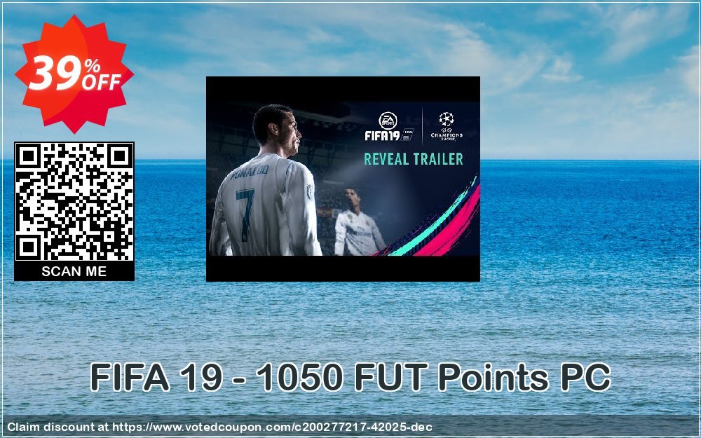FIFA 19 - 1050 FUT Points PC Coupon, discount FIFA 19 - 1050 FUT Points PC Deal 2024 CDkeys. Promotion: FIFA 19 - 1050 FUT Points PC Exclusive Sale offer 