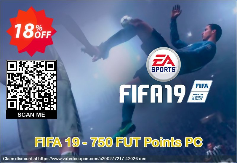 FIFA 19 - 750 FUT Points PC Coupon Code May 2024, 18% OFF - VotedCoupon