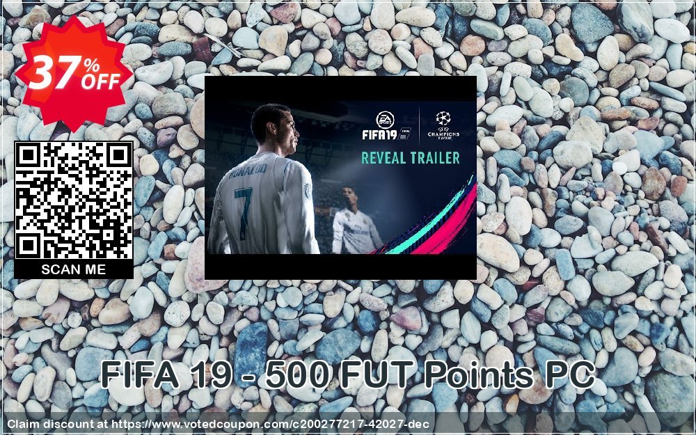 FIFA 19 - 500 FUT Points PC Coupon, discount FIFA 19 - 500 FUT Points PC Deal 2024 CDkeys. Promotion: FIFA 19 - 500 FUT Points PC Exclusive Sale offer 