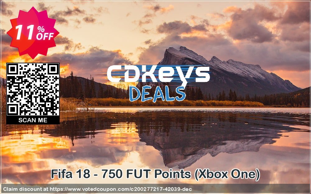 Fifa 18 - 750 FUT Points, Xbox One  Coupon Code Apr 2024, 11% OFF - VotedCoupon