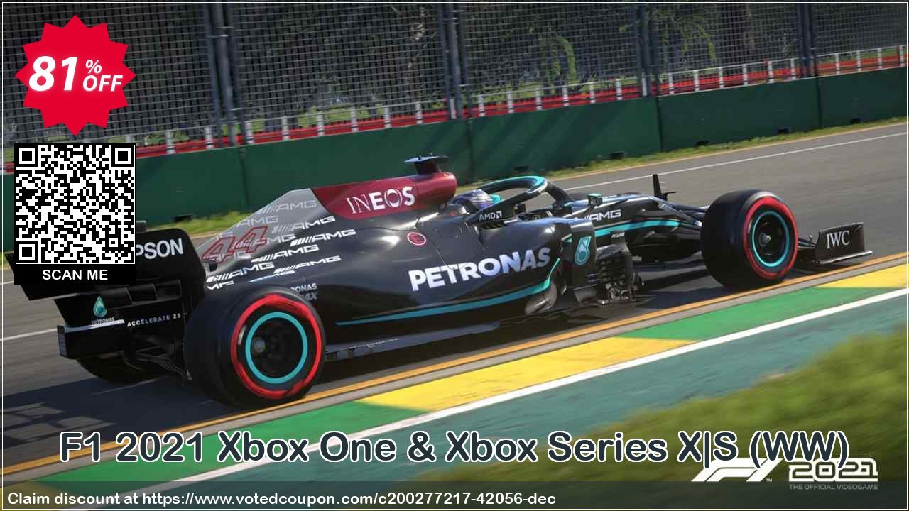 F1 2021 Xbox One & Xbox Series X|S, WW  Coupon, discount F1 2024 Xbox One & Xbox Series X|S (WW) Deal 2024 CDkeys. Promotion: F1 2024 Xbox One & Xbox Series X|S (WW) Exclusive Sale offer 