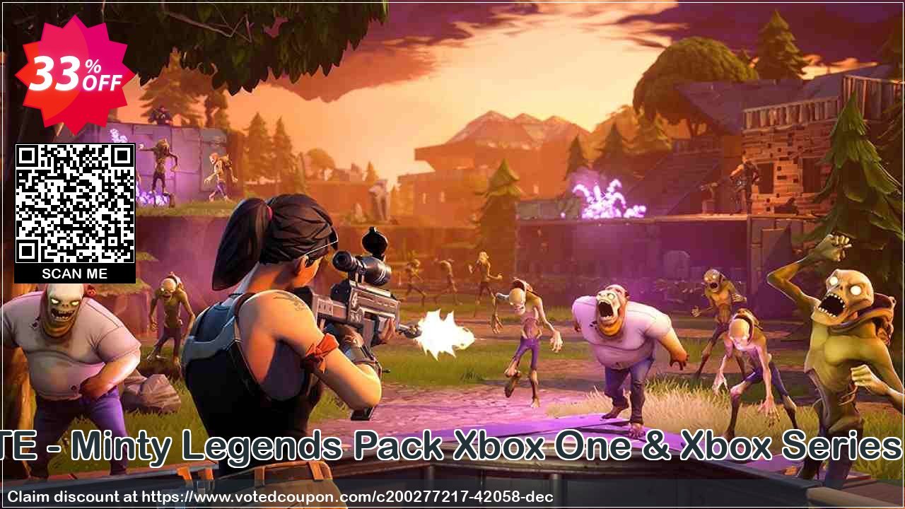FORTNITE - Minty Legends Pack Xbox One & Xbox Series X|S, US  Coupon Code Apr 2024, 33% OFF - VotedCoupon