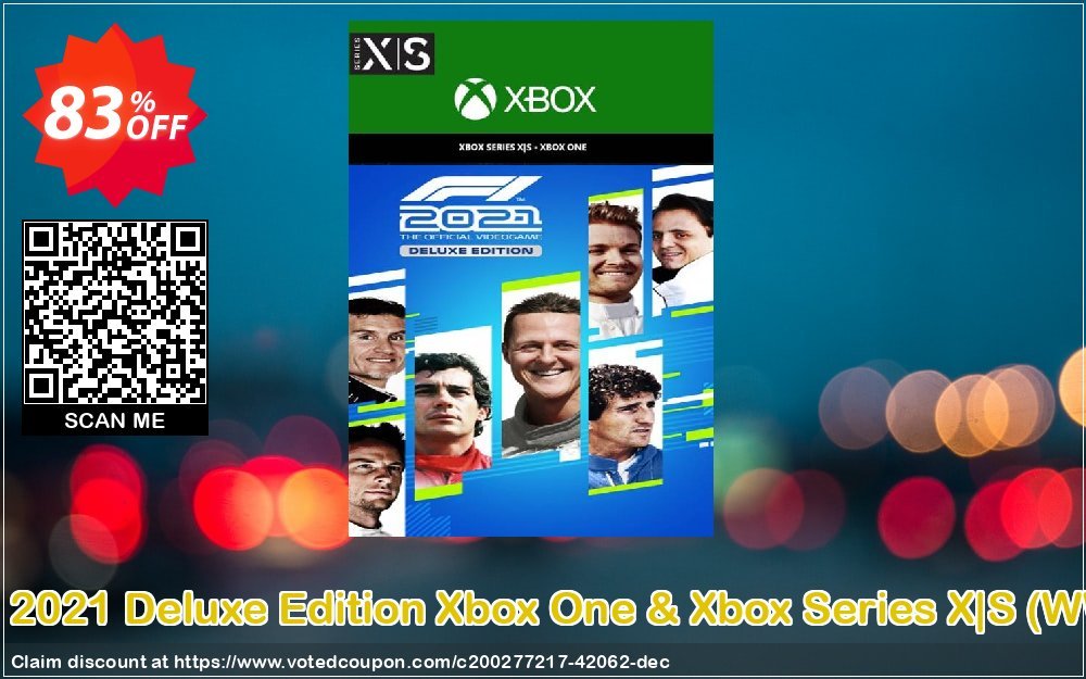 F1 2021 Deluxe Edition Xbox One & Xbox Series X|S, WW  Coupon, discount F1 2021 Deluxe Edition Xbox One & Xbox Series X|S (WW) Deal 2021 CDkeys. Promotion: F1 2021 Deluxe Edition Xbox One & Xbox Series X|S (WW) Exclusive Sale offer 