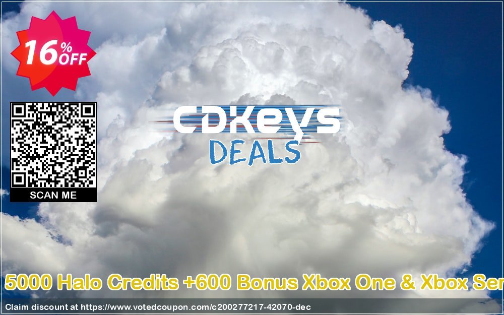 Halo Infinite: 5000 Halo Credits +600 Bonus Xbox One & Xbox Series X|S, WW  Coupon Code May 2024, 16% OFF - VotedCoupon