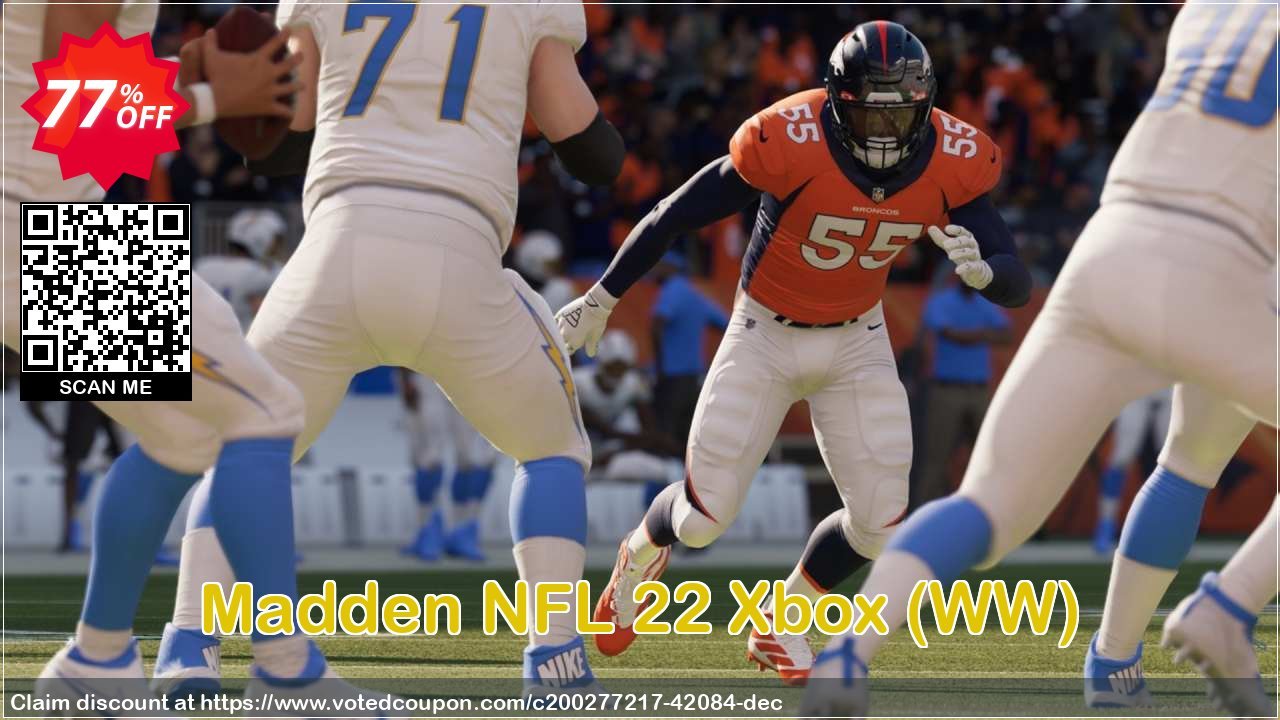 Madden NFL 22 Xbox, WW  Coupon Code Apr 2024, 77% OFF - VotedCoupon