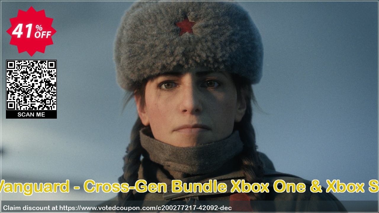 Call of Duty: Vanguard - Cross-Gen Bundle Xbox One & Xbox Series X|S, US  Coupon, discount Call of Duty: Vanguard - Cross-Gen Bundle Xbox One & Xbox Series X|S (US) Deal 2024 CDkeys. Promotion: Call of Duty: Vanguard - Cross-Gen Bundle Xbox One & Xbox Series X|S (US) Exclusive Sale offer 