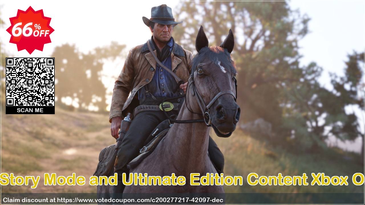 Red Dead Redemption 2: Story Mode and Ultimate Edition Content Xbox One & Xbox Series X|S, US  Coupon, discount Red Dead Redemption 2: Story Mode and Ultimate Edition Content Xbox One & Xbox Series X|S (US) Deal 2021 CDkeys. Promotion: Red Dead Redemption 2: Story Mode and Ultimate Edition Content Xbox One & Xbox Series X|S (US) Exclusive Sale offer 