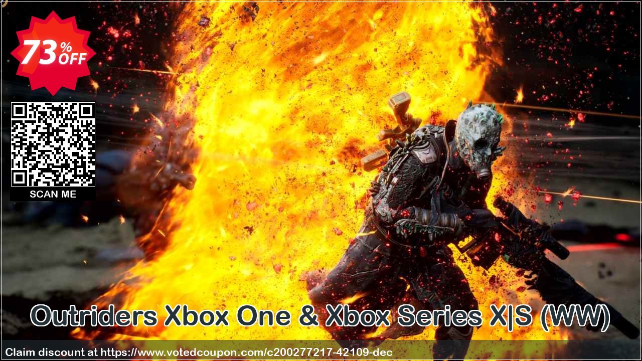 Outriders Xbox One & Xbox Series X|S, WW  Coupon, discount Outriders Xbox One & Xbox Series X|S (WW) Deal 2021 CDkeys. Promotion: Outriders Xbox One & Xbox Series X|S (WW) Exclusive Sale offer 