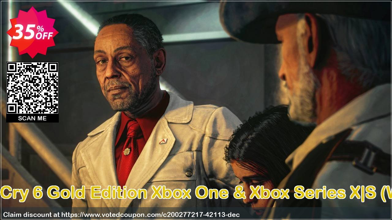 Far Cry 6 Gold Edition Xbox One & Xbox Series X|S, WW  Coupon Code Apr 2024, 35% OFF - VotedCoupon