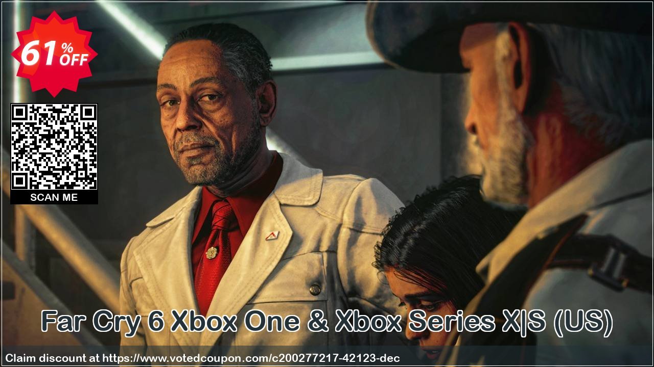 Far Cry 6 Xbox One & Xbox Series X|S, US  Coupon, discount Far Cry 6 Xbox One & Xbox Series X|S (US) Deal 2024 CDkeys. Promotion: Far Cry 6 Xbox One & Xbox Series X|S (US) Exclusive Sale offer 