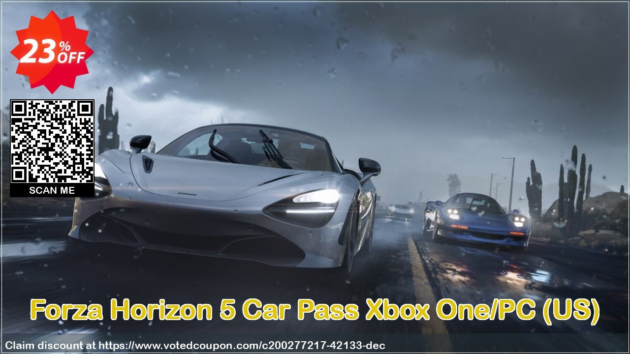 Forza Horizon 5 Car Pass Xbox One/PC, US  Coupon, discount Forza Horizon 5 Car Pass Xbox One/PC (US) Deal 2021 CDkeys. Promotion: Forza Horizon 5 Car Pass Xbox One/PC (US) Exclusive Sale offer 