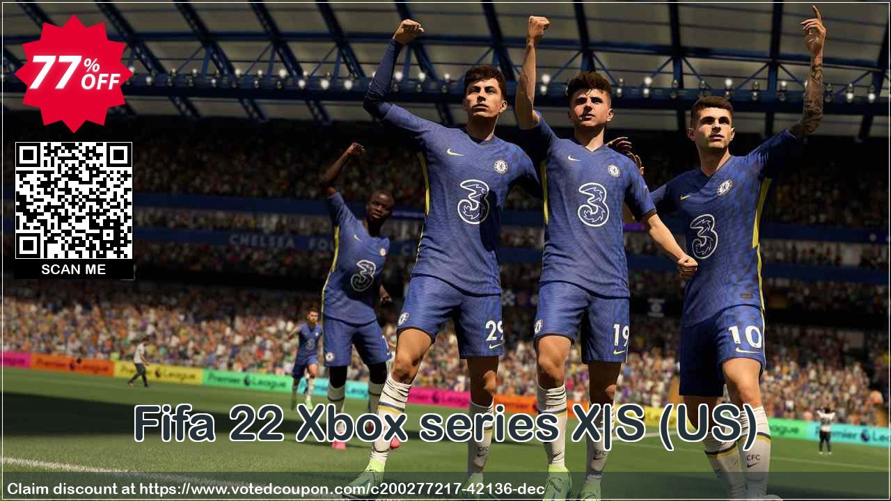 Fifa 22 Xbox series X|S, US  Coupon, discount Fifa 22 Xbox series X|S (US) Deal 2024 CDkeys. Promotion: Fifa 22 Xbox series X|S (US) Exclusive Sale offer 