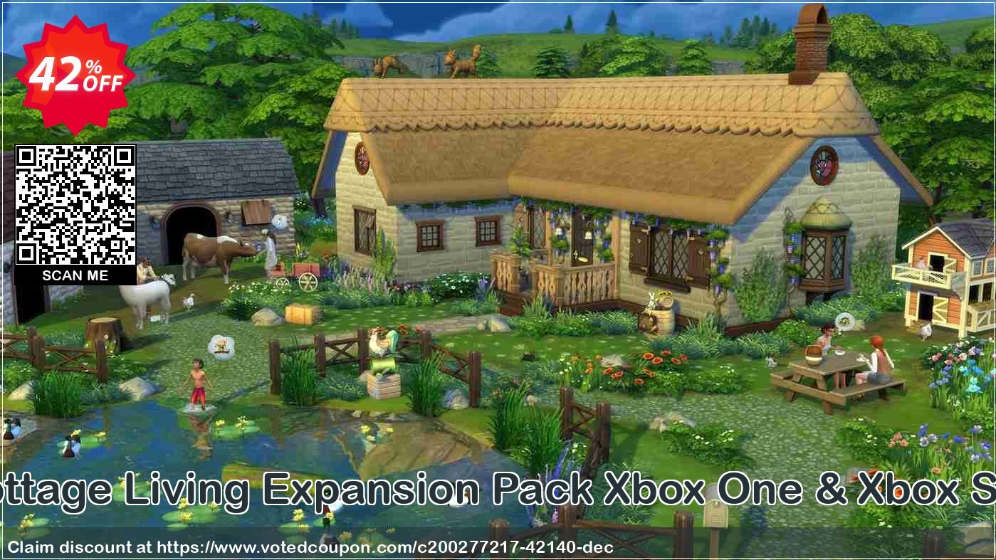 The Sims 4 Cottage Living Expansion Pack Xbox One & Xbox Series X|S, US  Coupon, discount The Sims 4 Cottage Living Expansion Pack Xbox One & Xbox Series X|S (US) Deal 2024 CDkeys. Promotion: The Sims 4 Cottage Living Expansion Pack Xbox One & Xbox Series X|S (US) Exclusive Sale offer 