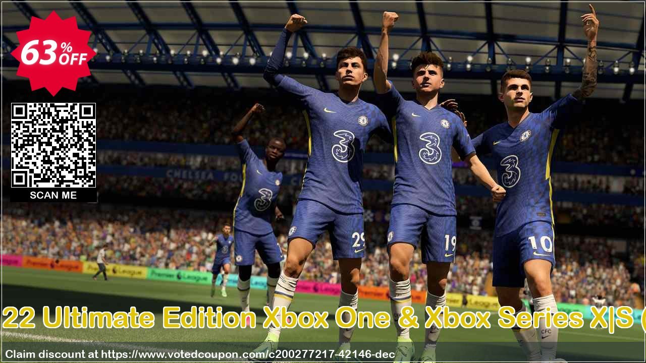 Fifa 22 Ultimate Edition Xbox One & Xbox Series X|S, US  Coupon, discount Fifa 22 Ultimate Edition Xbox One & Xbox Series X|S (US) Deal 2024 CDkeys. Promotion: Fifa 22 Ultimate Edition Xbox One & Xbox Series X|S (US) Exclusive Sale offer 