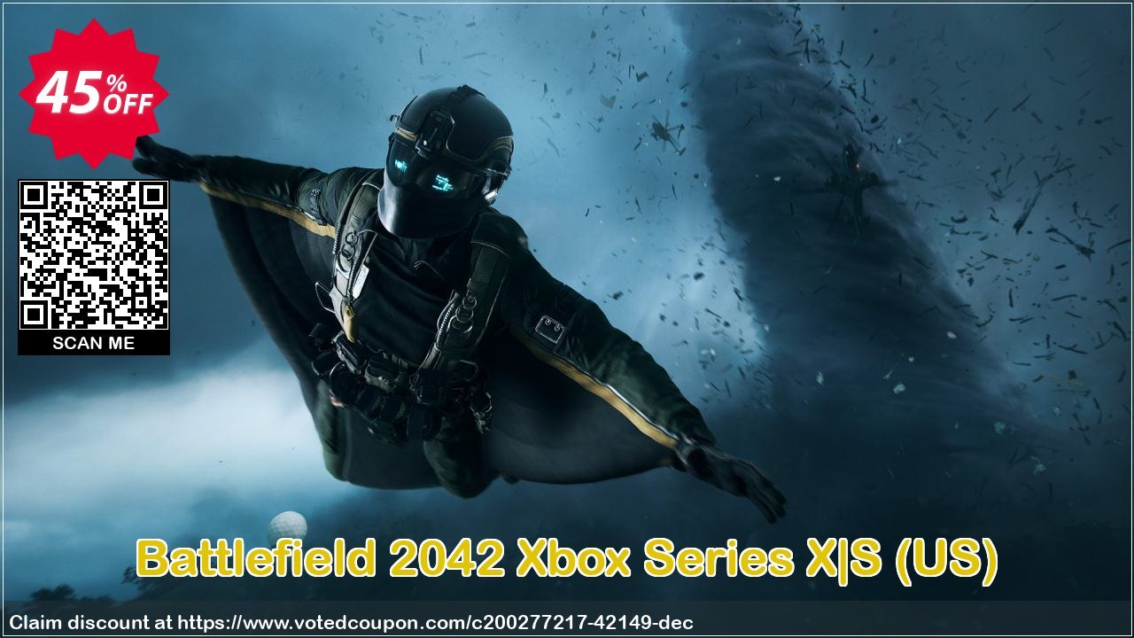 Battlefield 2042 Xbox Series X|S, US  Coupon, discount Battlefield 2042 Xbox Series X|S (US) Deal 2021 CDkeys. Promotion: Battlefield 2042 Xbox Series X|S (US) Exclusive Sale offer 
