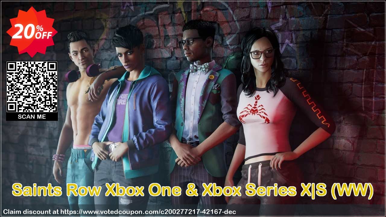 Saints Row Xbox One & Xbox Series X|S, WW  Coupon Code May 2024, 20% OFF - VotedCoupon