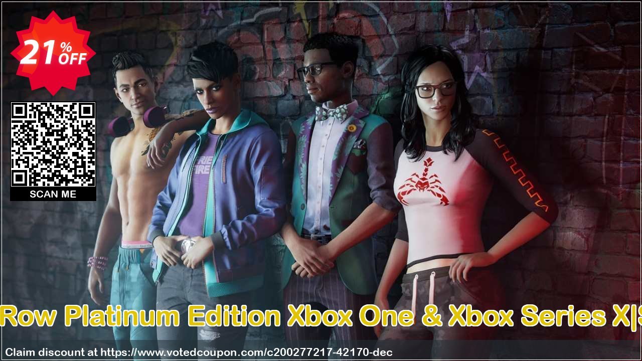 Saints Row Platinum Edition Xbox One & Xbox Series X|S, WW  Coupon Code May 2024, 21% OFF - VotedCoupon
