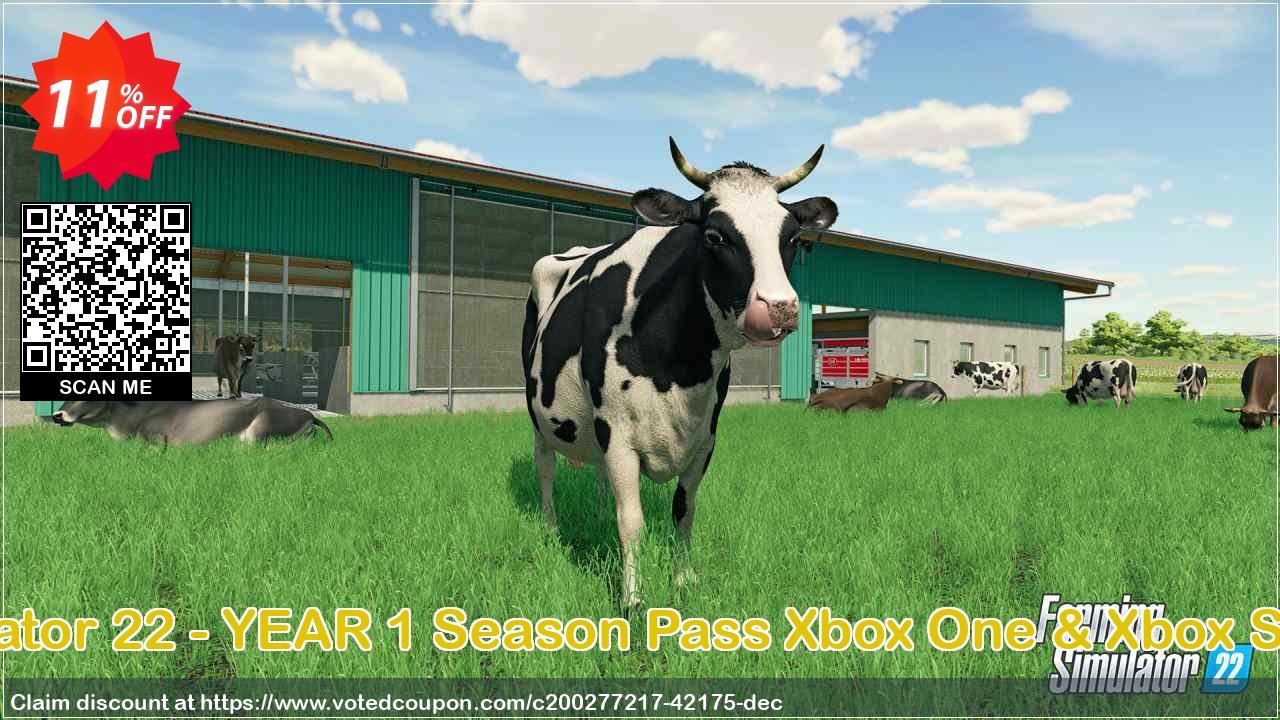 Farming Simulator 22 - YEAR 1 Season Pass Xbox One & Xbox Series X|S, WW  Coupon Code Apr 2024, 11% OFF - VotedCoupon