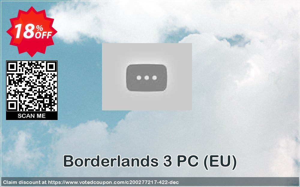 Borderlands 3 PC, EU  Coupon, discount Borderlands 3 PC (EU) Deal. Promotion: Borderlands 3 PC (EU) Exclusive offer 