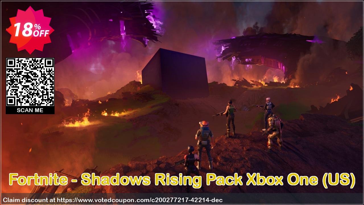 Fortnite - Shadows Rising Pack Xbox One, US  Coupon, discount Fortnite - Shadows Rising Pack Xbox One (US) Deal 2024 CDkeys. Promotion: Fortnite - Shadows Rising Pack Xbox One (US) Exclusive Sale offer 