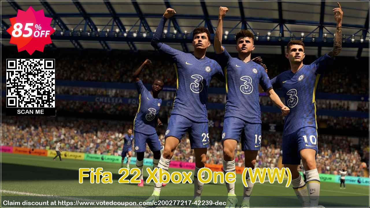 Fifa 22 Xbox One, WW  Coupon, discount Fifa 22 Xbox One (WW) Deal 2024 CDkeys. Promotion: Fifa 22 Xbox One (WW) Exclusive Sale offer 