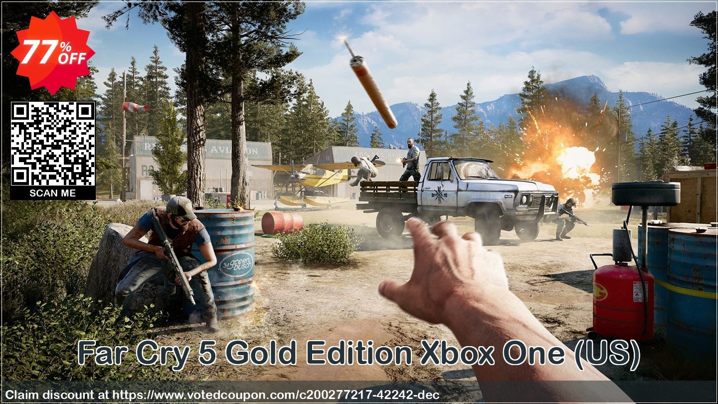 Far Cry 5 Gold Edition Xbox One, US  Coupon, discount Far Cry 5 Gold Edition Xbox One (US) Deal 2024 CDkeys. Promotion: Far Cry 5 Gold Edition Xbox One (US) Exclusive Sale offer 